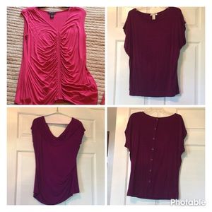 Bundle of women’s knit tops